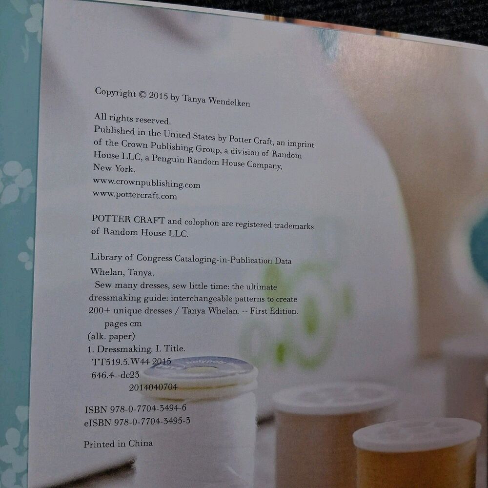 Sew Many Dresses Sew Little Time Dressmaking Guide Book Tanya Whelan Sewing Patt - Picture 5 of 5